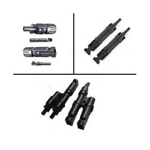 Kit connettori MC4 per parallelo 2 pannelli