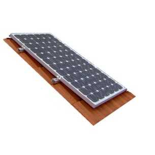 Supporto 1 pannello su tegola