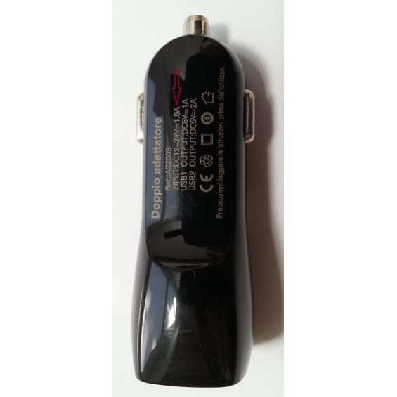 Adattatore Accendino con doppia presa USB