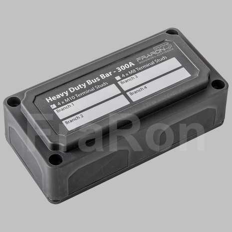 Sbarra di distribuzione 300A 4xM10