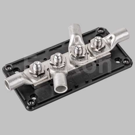 Sbarra di distribuzione 300A 4xM10