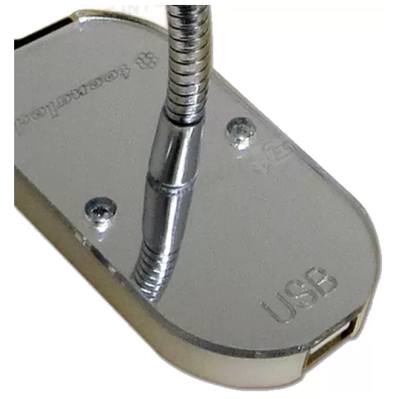 Faretto orientabile Led 12V con presa USB