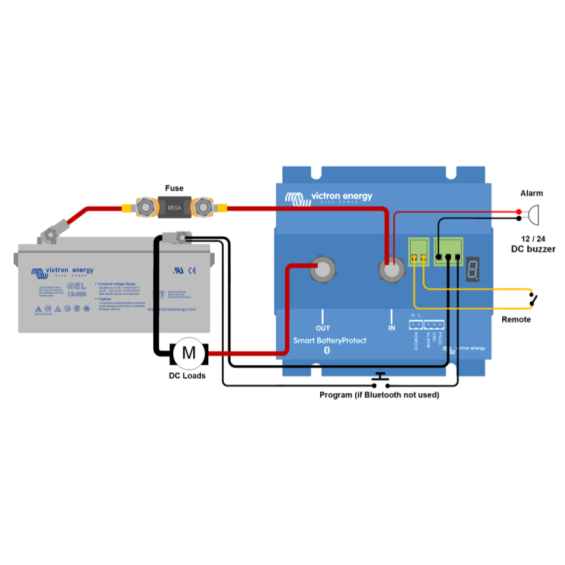 Smart Battery Protect 220A 12/24V Protezione batteria