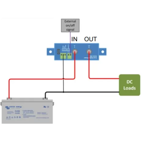Battery Protect 65A 12/24V Protezione batteria