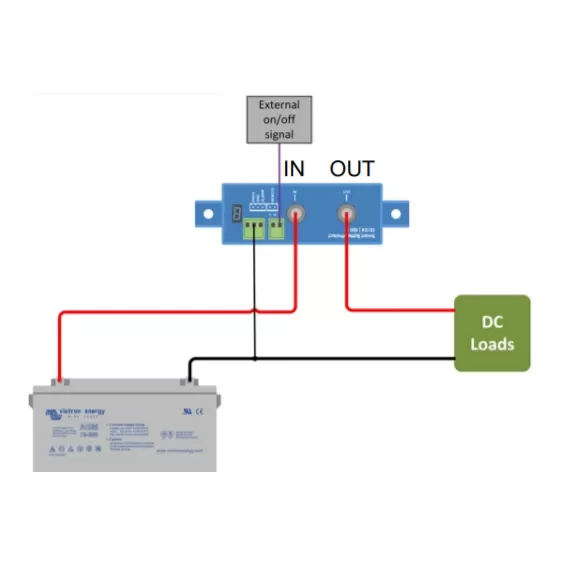 Battery Protect 65A 12/24V Protezione batteria