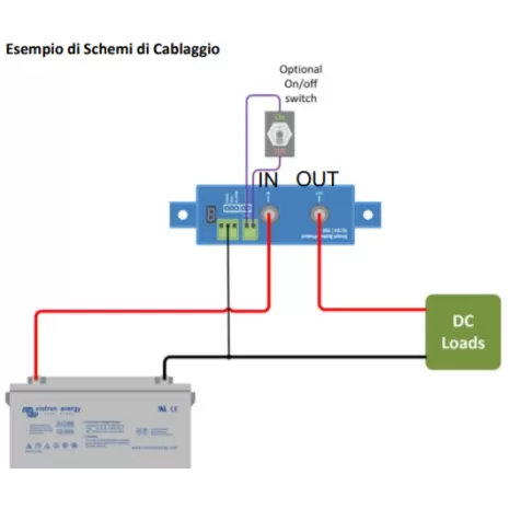 Battery Protect 65A 12/24V Protezione batteria