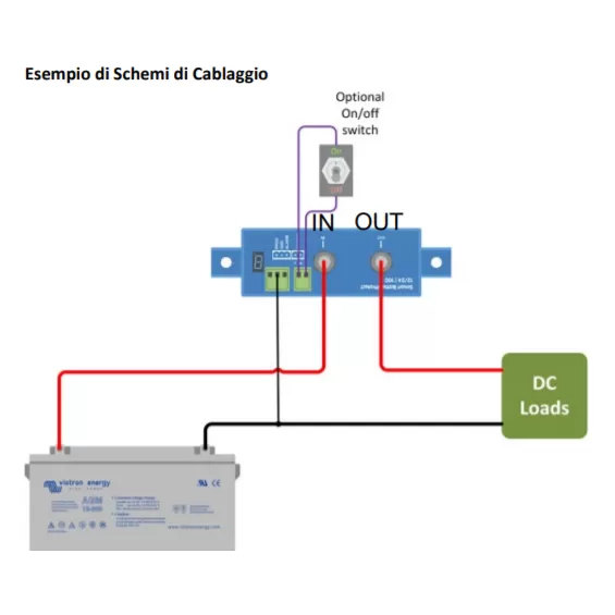 Battery Protect 65A 12/24V Protezione batteria