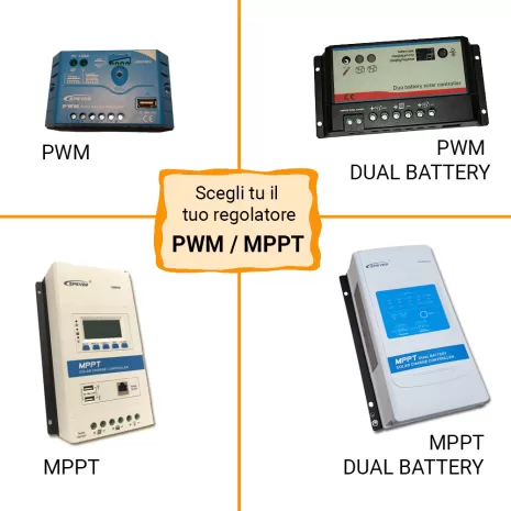 Kit solare camper 50W