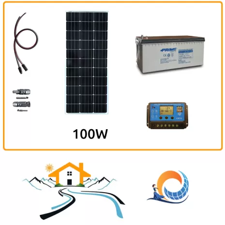 Kit fotovoltaico Weekend 1,2 kWh a Isola