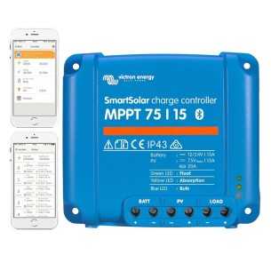 Regolatore di carica 15A 75/15 SMART