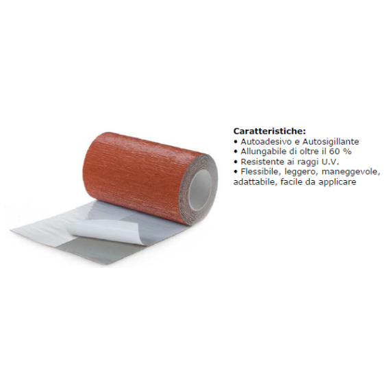 Nastro butilico per barriera anti volatili