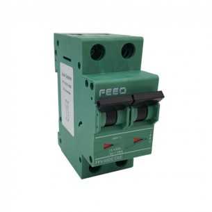 Interruttore bipolare automatico magnetotermico 63A per DC 550VDC