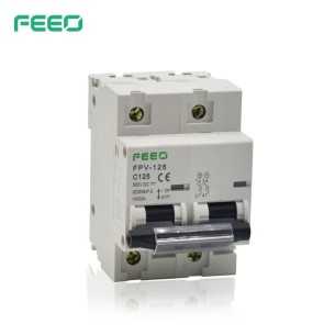 Interruttore bipolare automatico magnetotermico 100A per DC 550VDC