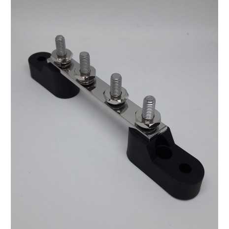 Sbarra di distribuzione 4 x M6 150A
