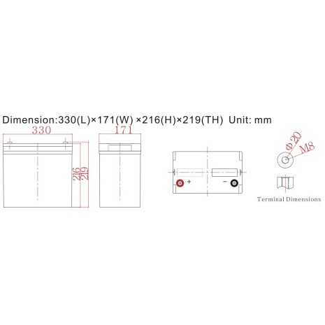 Batteria 100Ah 12V Ultimatron Deep Cycle