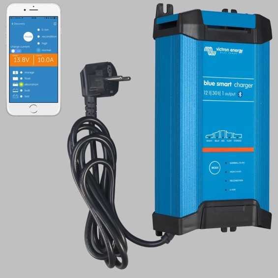 Caricabatterie intelligente IUoU 12V 30A - 1 uscita - SMART