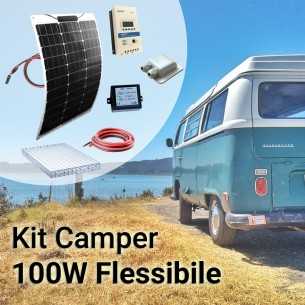 Kit Solare Camper 110W Flessibile