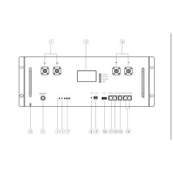 Batteria LiFePo4 100Ah 48V - 4,8kWh Yilink Batteria LiFePo4 100Ah 48V - 4,8kWh Yilink
