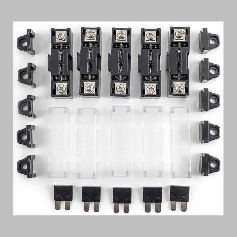Sistema di distribuzione e protezione 12/24V