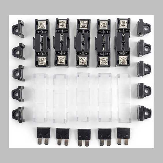 Sistema di distribuzione e protezione 12/24V