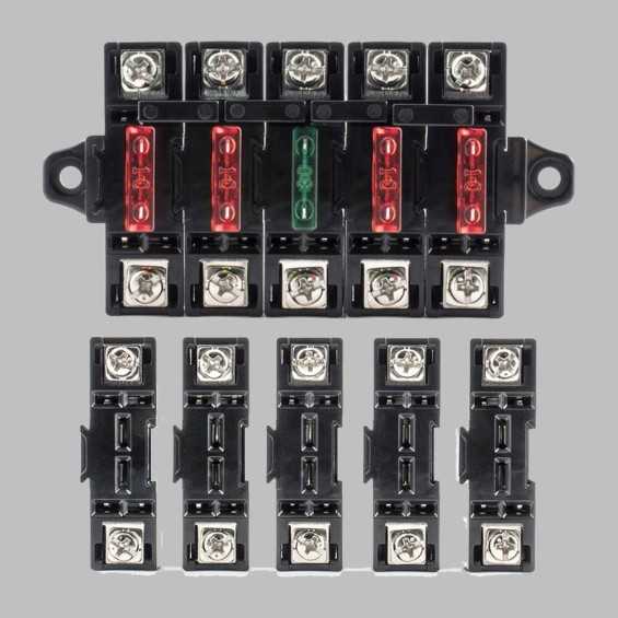 Sistema di distribuzione e protezione 12/24V