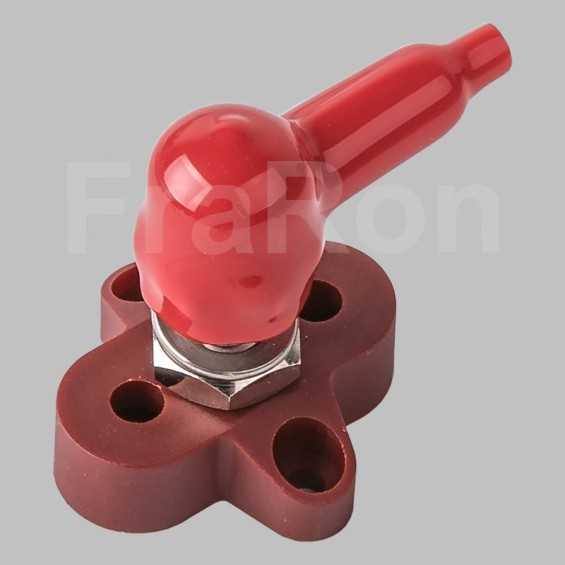 Sbarra di distribuzione 4 x M6 150A