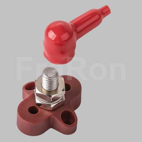 Sbarra di distribuzione 4 x M6 150A