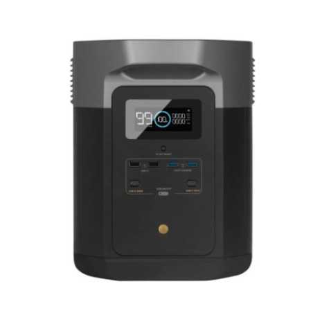 Power Station 2016Wh Litio + Inverter 2400W + aliment. 5V/12V EcoFlow Delta Max