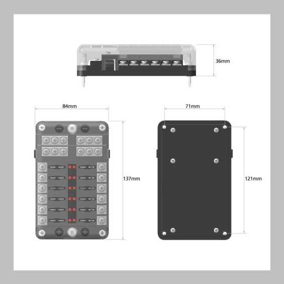 Fusibiliera a 12 Fusibiliera a 12