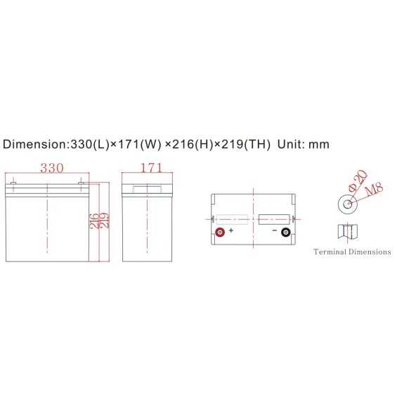 Batteria 100Ah 12V Ultimatron Piombo-Carbonio Deep Cycle