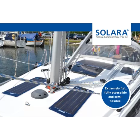 15W pannello semi-flessibile SOLARA monocristallino 36 celle 12V