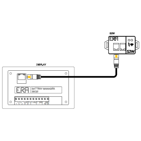 Interfaccia Wi-Fi  per Display Energy Manager ERA Electronics 3502I