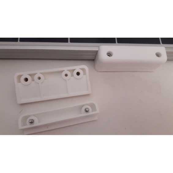 6 Supporti dritti ingombro limitato per montaggio pannelli su camper 6 Supporti dritti ingombro limitato per montaggio pannelli su camper