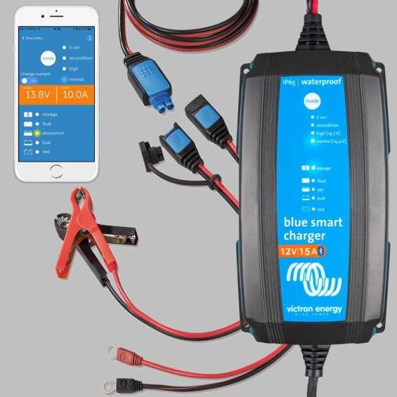 Caricabatterie intelligente IUoU 12V 15A - SMART