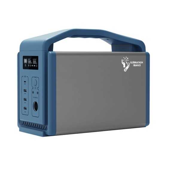 PowerCube Power Station 560Wh LifePo4 + Inverter 500W + aliment. 5V/12V Ultimatron