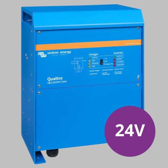 Victron Quattro Inverter 5000VA - 24V