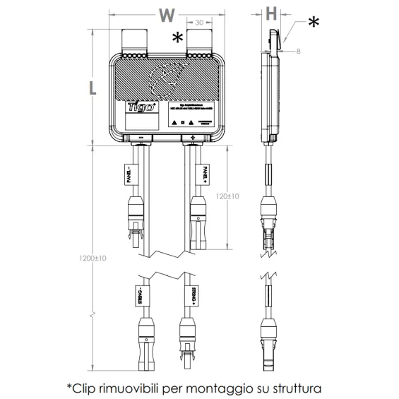 Ottimizzatore Tigo TS-A-O Ottimizzatore Tigo TS-A-O