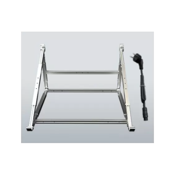 Impianto Plug&Play 410W con microinverter 300W pieghevole da balcone o muro