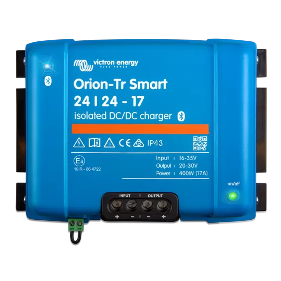 Booster di carica 24V VICTRON 12A per batterie AGM, GEL, LiFePo4