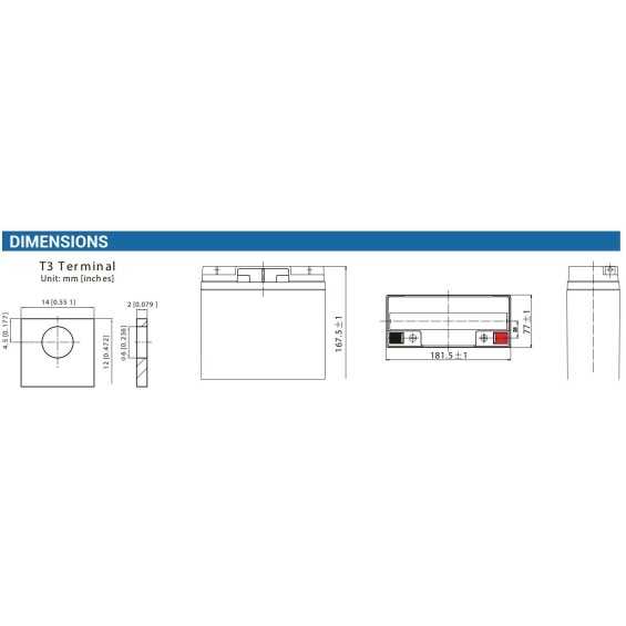 Batteria 18Ah 12V Deep Cycle Batteria 18Ah 12V Deep Cycle