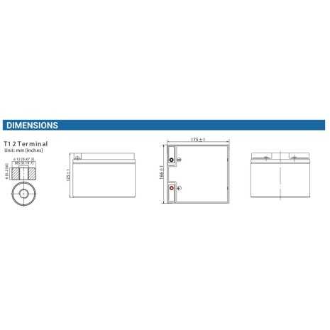 Batteria 24Ah 12V Prime AGM Deep Cycle