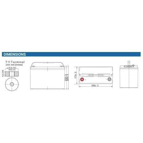 Batteria 100Ah 12V Deep Cycle