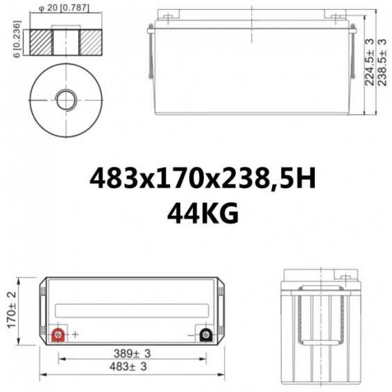 Batteria 150Ah 12V Deep Cycle Batteria 150Ah 12V Deep Cycle