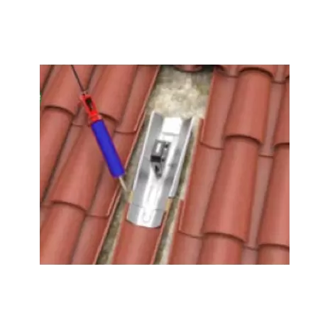 Supporto 1 pannello su coppo