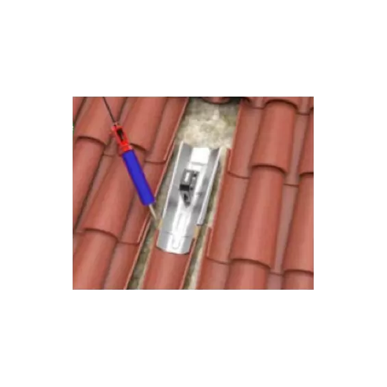 Supporto 1 pannello su coppo