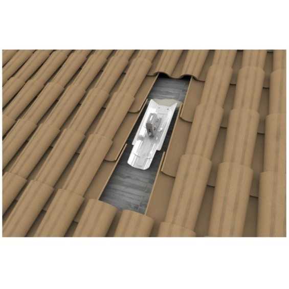 Supporto 1 pannello su coppo Supporto 1 pannello su coppo