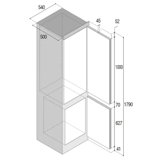 Frigorifero 271L Vitrifrigo Frigorifero 271L Vitrifrigo