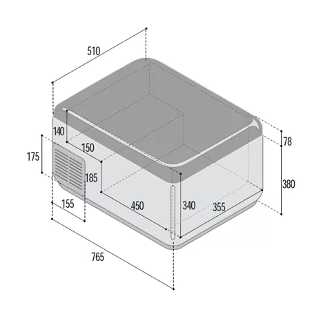 Frigorifero e Congelatore Portatile 65L
