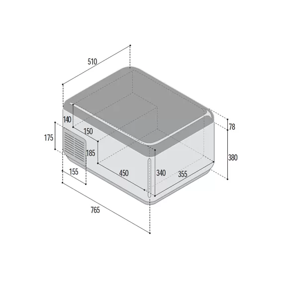 Frigorifero e Congelatore Portatile 65L Frigorifero e Congelatore Portatile 65L
