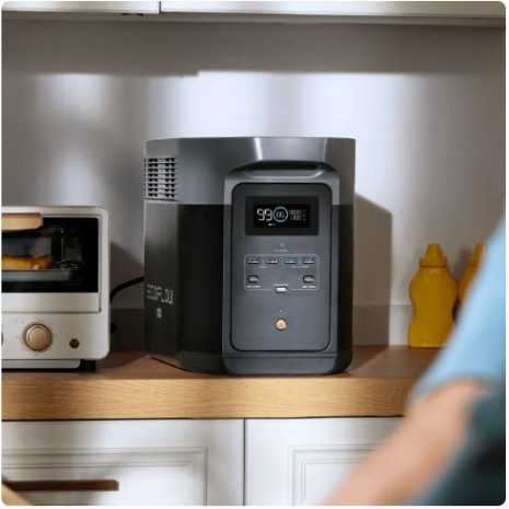 Delta 2 Max Power Station 2048Wh LifePo4 +...